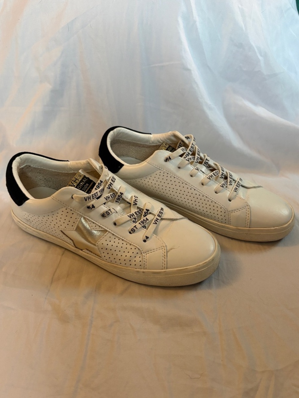 White metallic star sneaker | Vintage Havana
